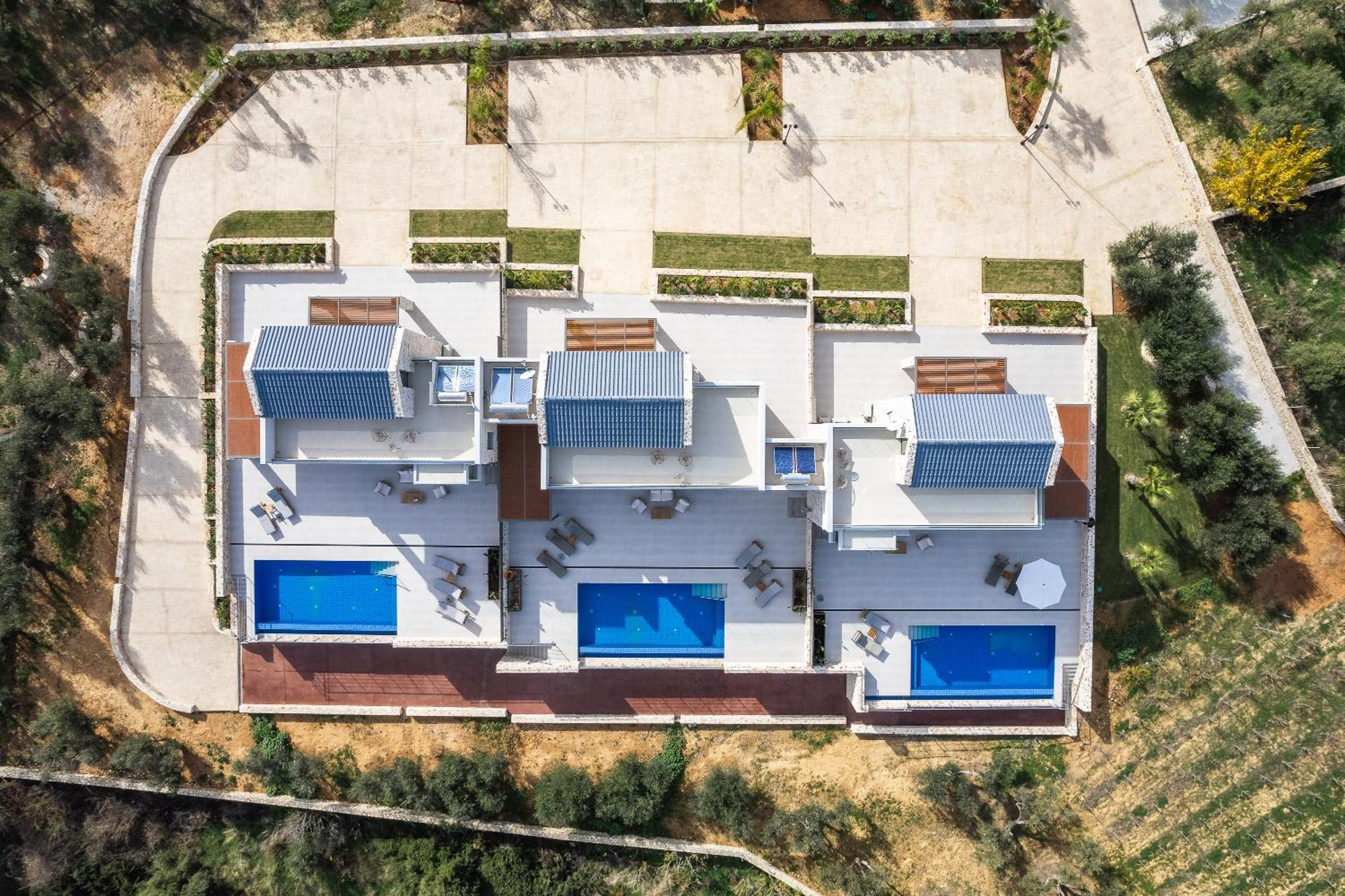 Oinolithos Luxury Villas Kalamaki Екстериор снимка