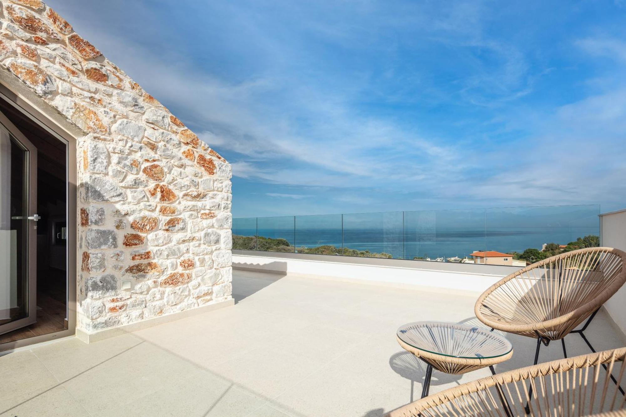 Oinolithos Luxury Villas Kalamaki Екстериор снимка